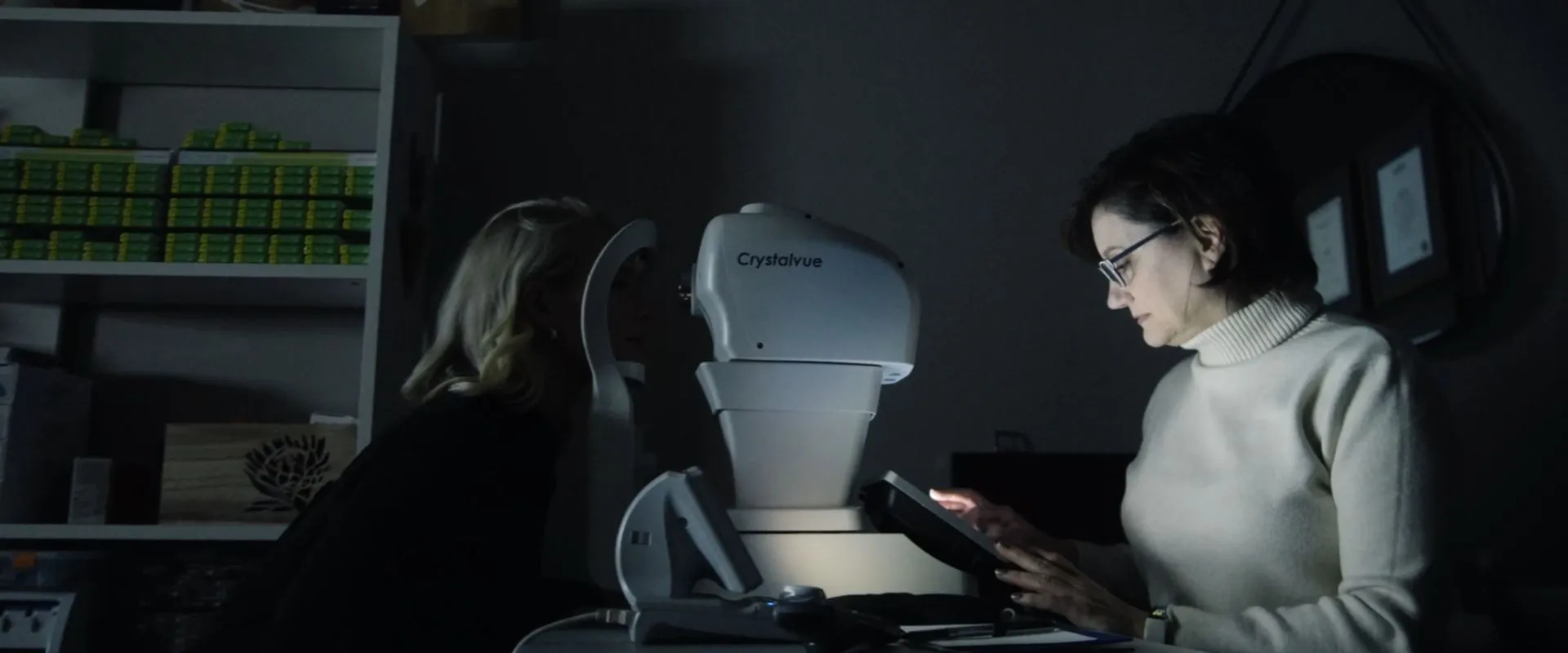 Diabetic retinopathy screening using a Crystalvue retinal imaging device at Reza Ferreira Boutique Optometrists